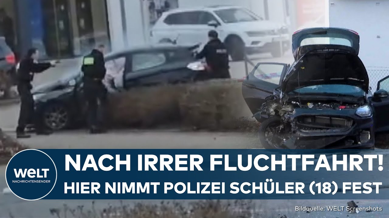 MORD IN ST. LEON-ROT: Fluchtfahrt endet tragisch – Schüler knallt mit 160 km/h in Gegenverkehr