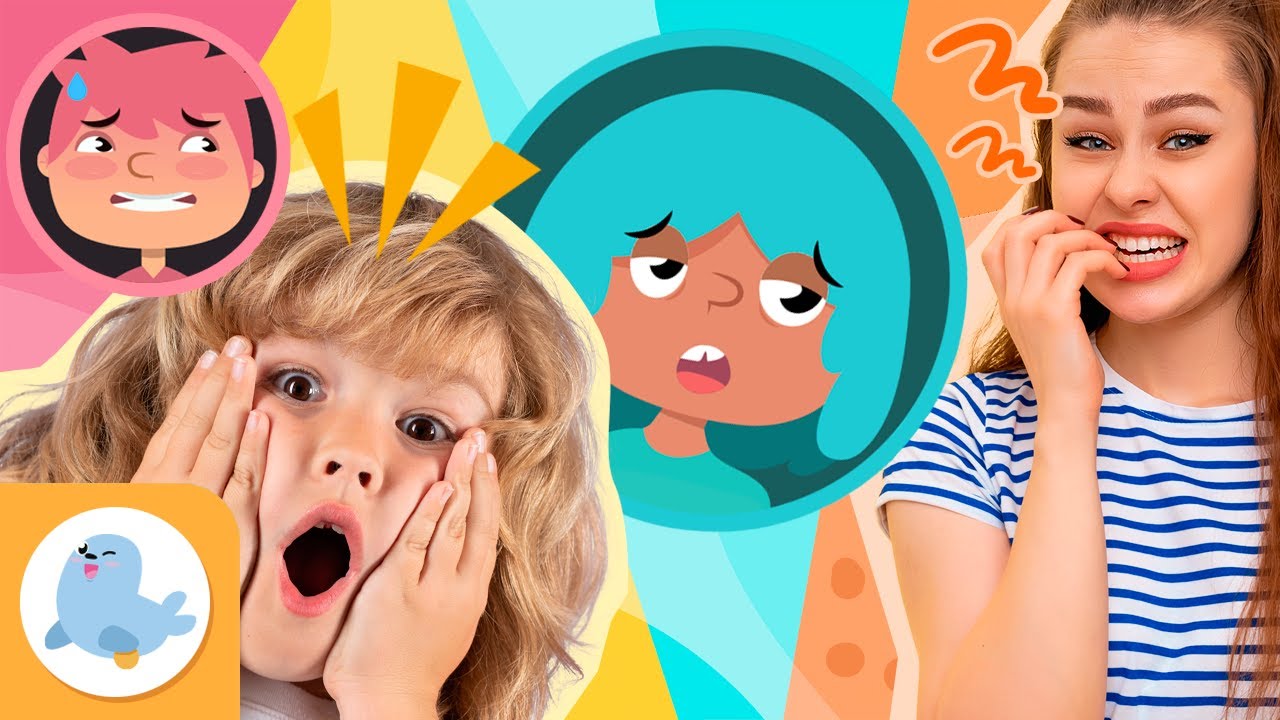 EMOCIONES COMPLEJAS para niños 😮 SORPRESA 😳 VERGÜENZA 🥱 ABURRIMIENTO 😖 NERVIOSISMO 😵 Recopilación