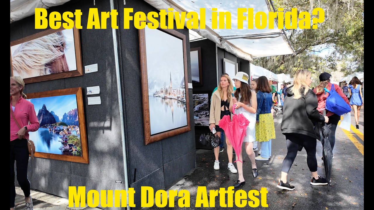 The Best Art Festival in Florida? The Mount Dora Artfest
