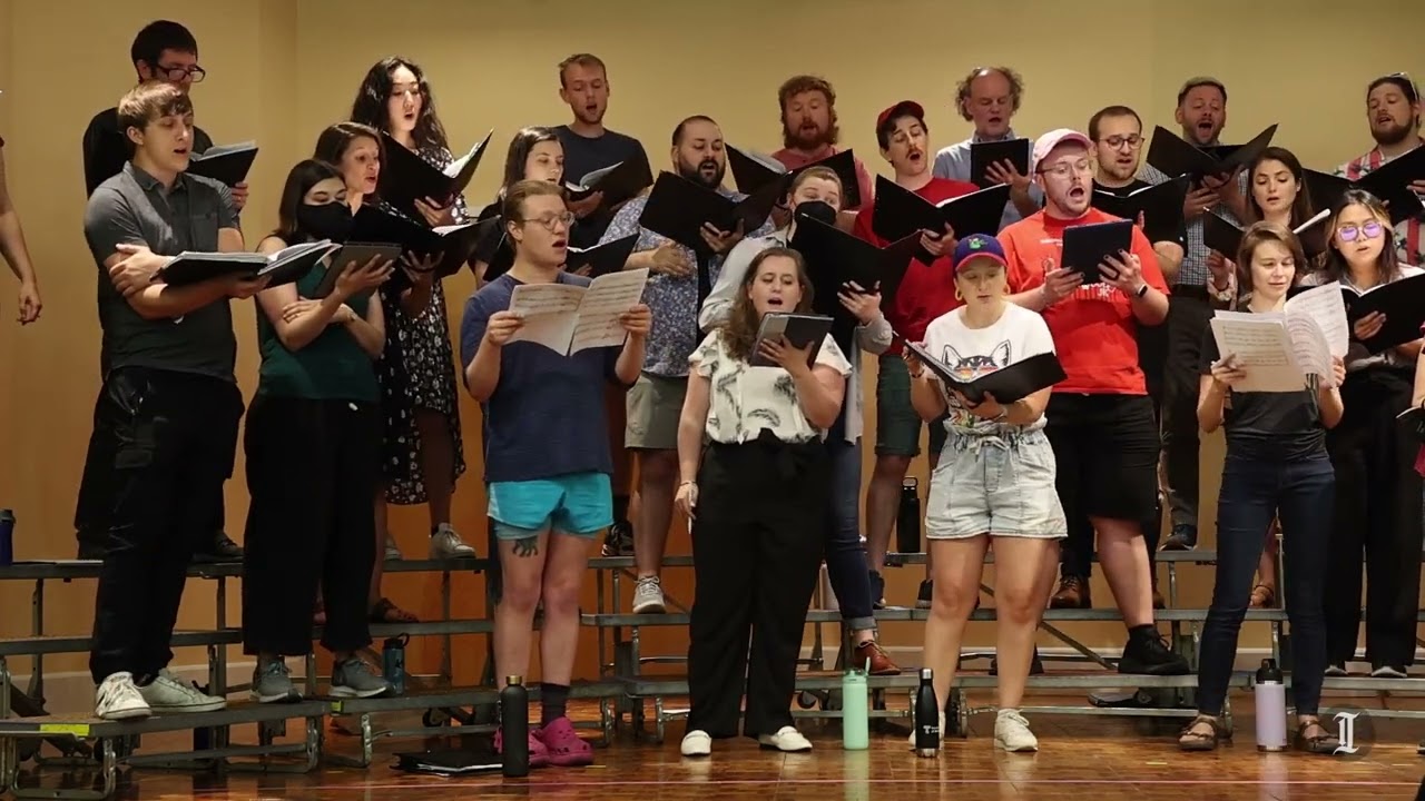PhilHarmonia a capella group rehearses Action News theme song “Move Closer to Your World”