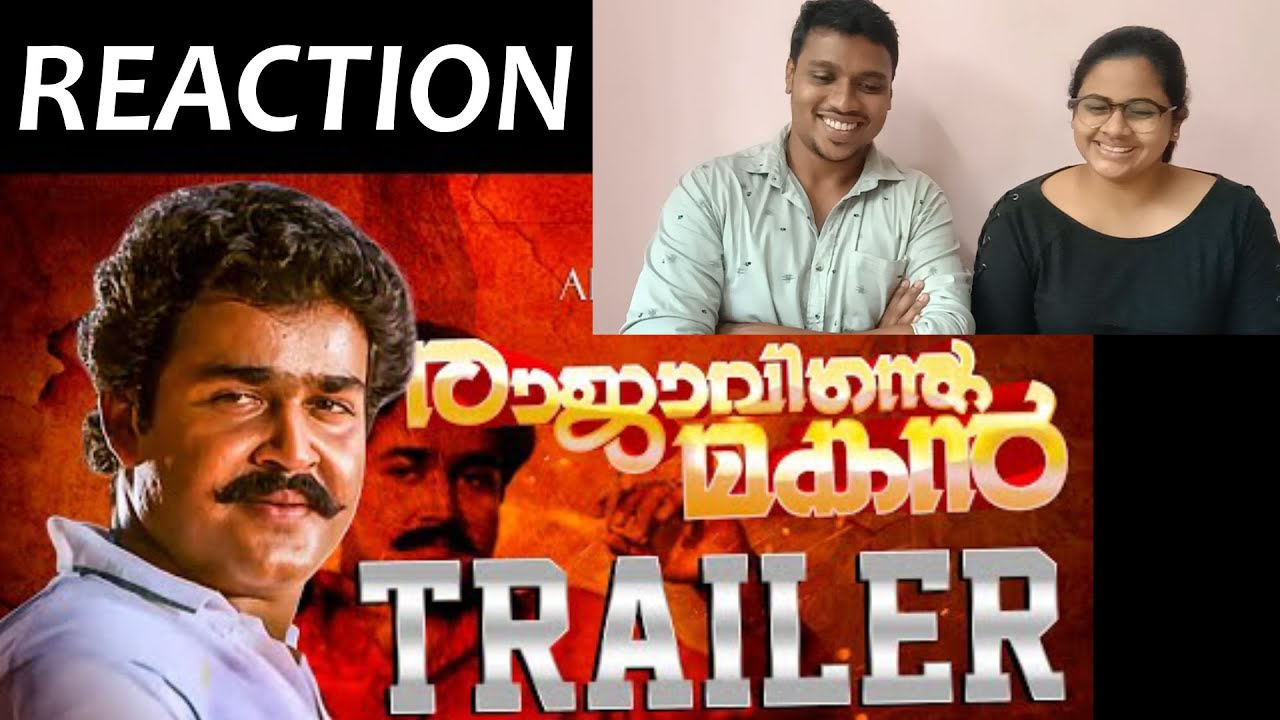 RAJAVINTE MAKAN Reaction | 34 Years Special Trailer | Mohanlal, Ratheesh | ADISH PRO CUTS