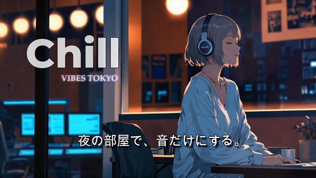 チルくてエモい曲｜夜に部屋でかけ流したい邦楽Lo-Fi【作業用BGM】