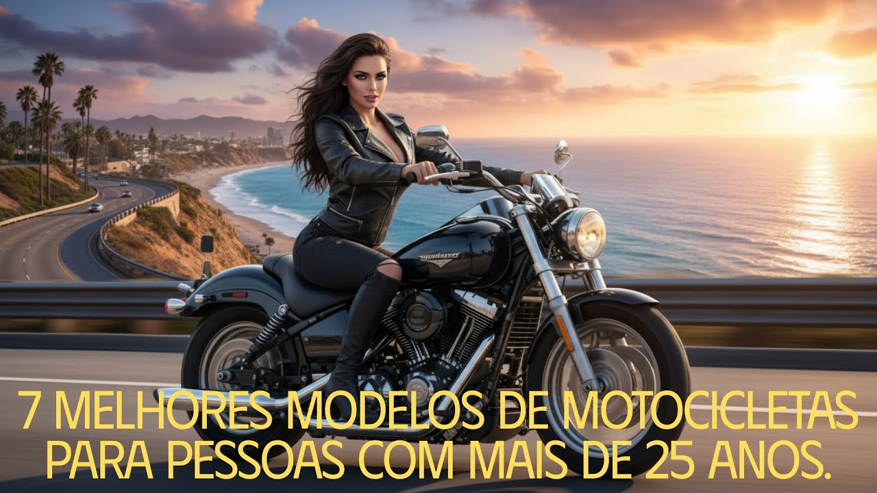 Luxo Leve: As 7 Melhores Motos para Seniores em 2025