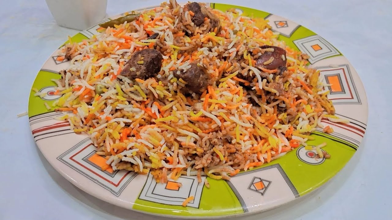 Lakhnawi biryani easy recipe #biryani #food #cooking 