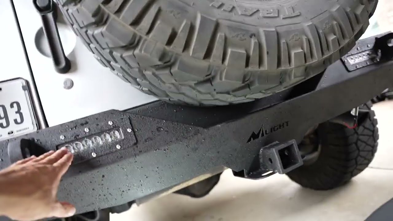 Nilight Rock Crawler Bumper Installation on my Jeep Wrangler JK