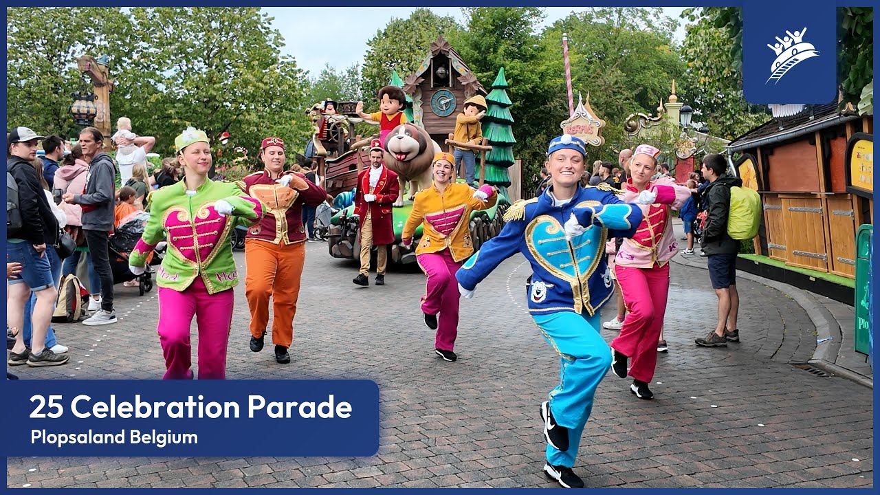 NEW - 25 Celebration Parade at Plopsaland Belgium (2025)