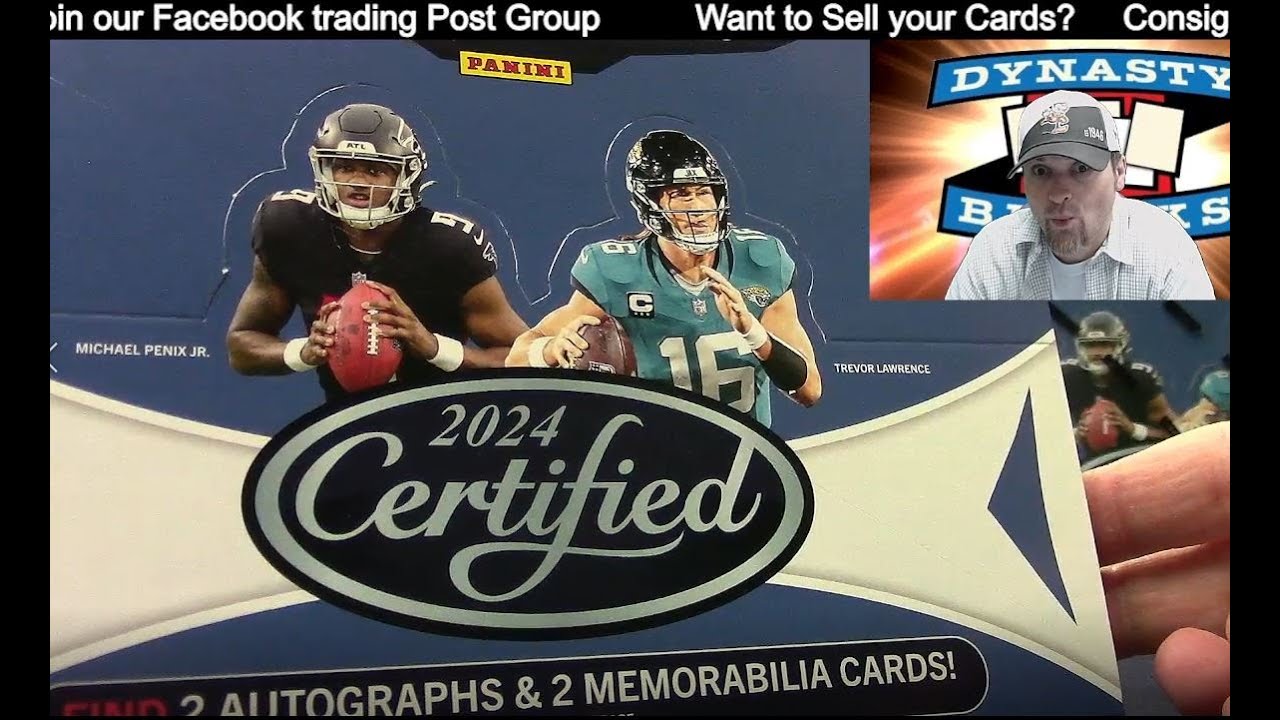 BUCKY BOOMS 💥 2024 Certified Football Card 4 Box Case Break #12