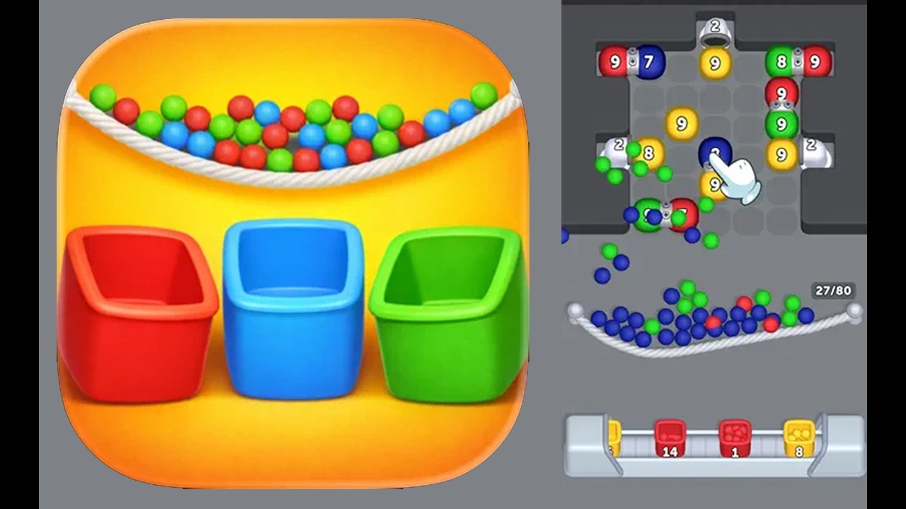 Drop Cord Levels, Gameplay, Walkthrough | [IOS - Android] By Pop and Fill