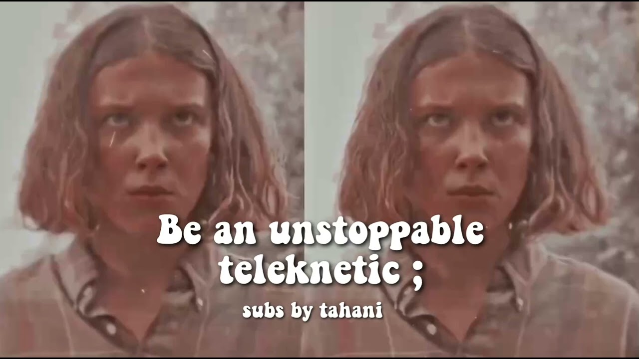 be an unstoppable telekinetic ✦