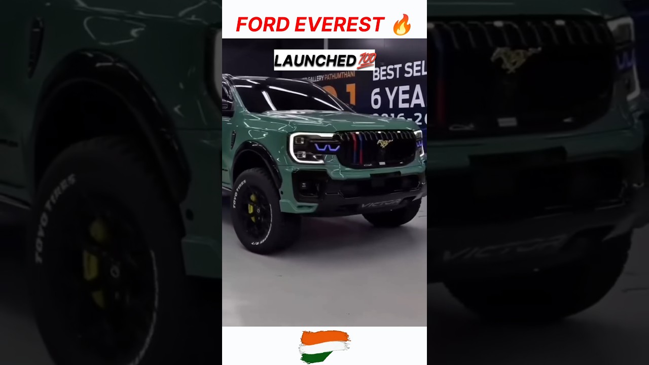FoRD EVEREST 2025 first look 😍#ford#suv#offroading#fordeverest#viral#clip
