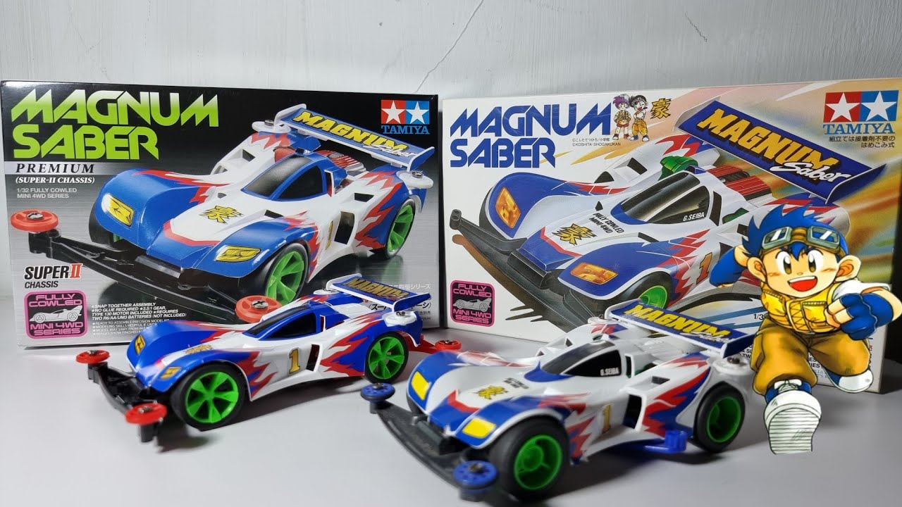 Magnum Saber Premium, Apa Bedanya Dengan Seri Yang Anime?? | Unboxing & Rakit ( Super 2 Chasis)