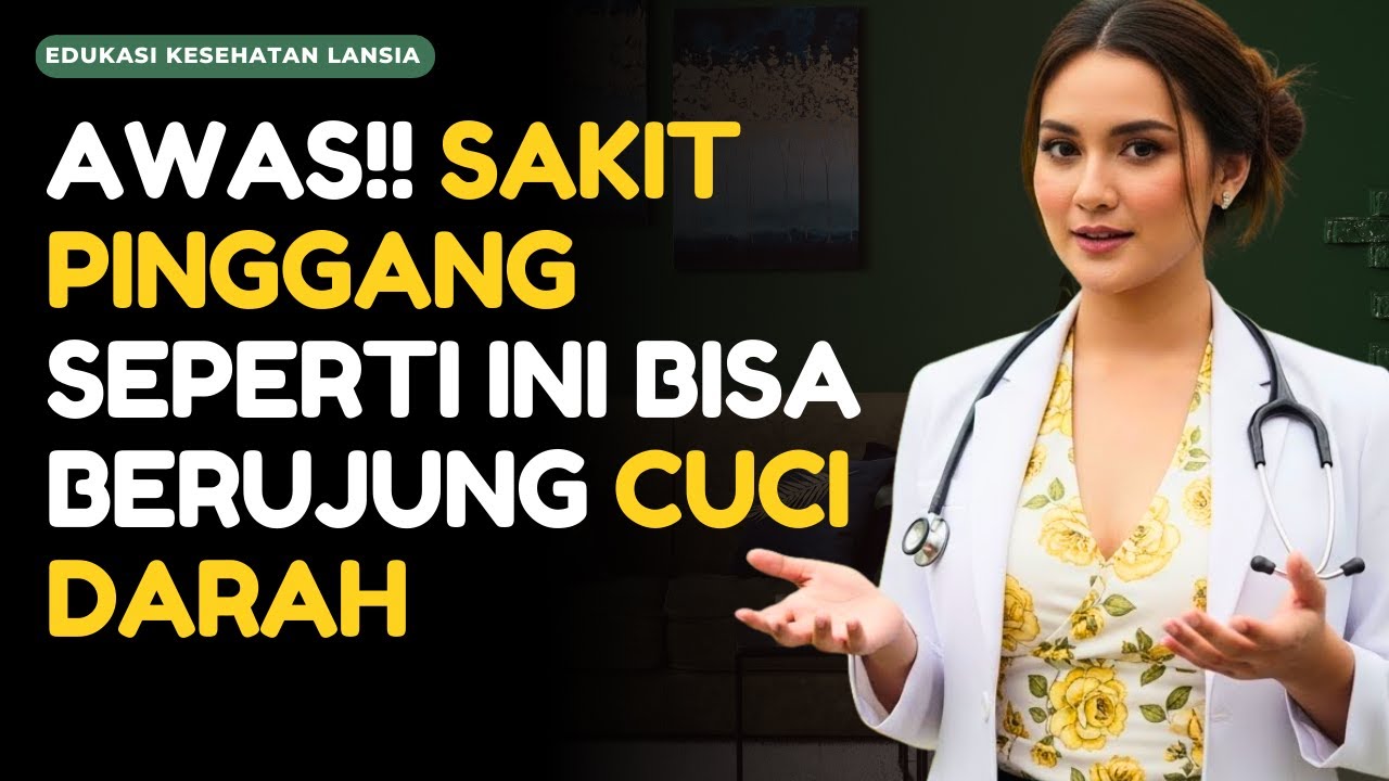 DIKIRA ENCOK BIASA, TERNYATA GINJAL BOCOR! 😭 7 Tanda Ini Sering Dikira Masuk Angin & Maag
