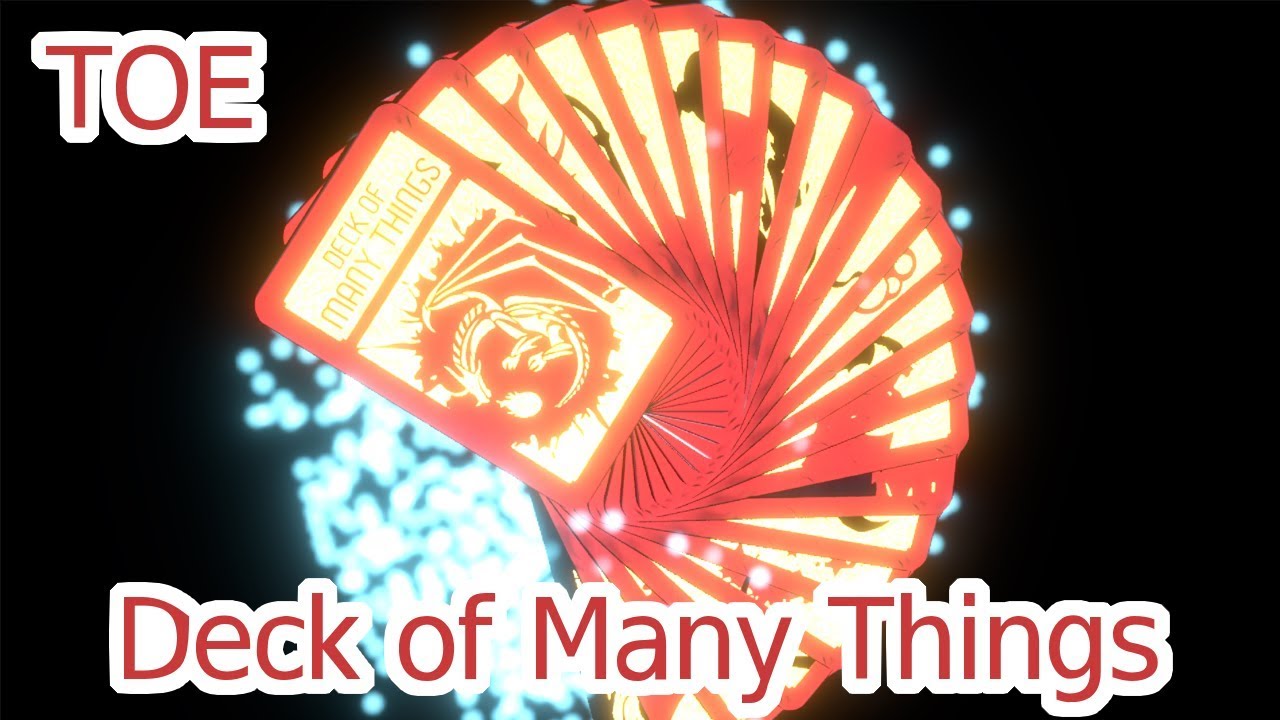 Trinkets Odds & Ends | Deck of Many Things