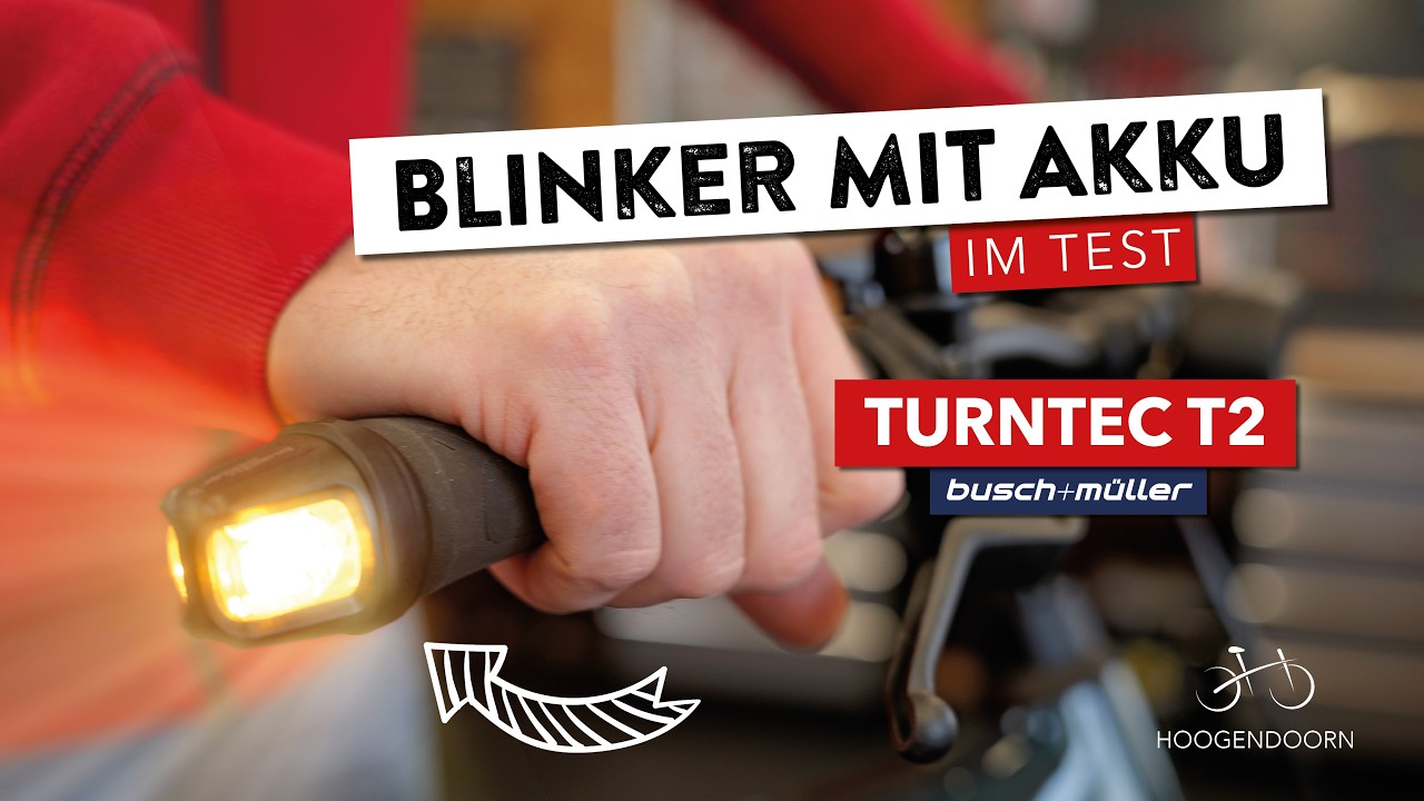 🚲 Fahrrad-Blinker mit Akku?! ⚡ Busch & Müller TURNTEC T2 einfach nachgerüstet