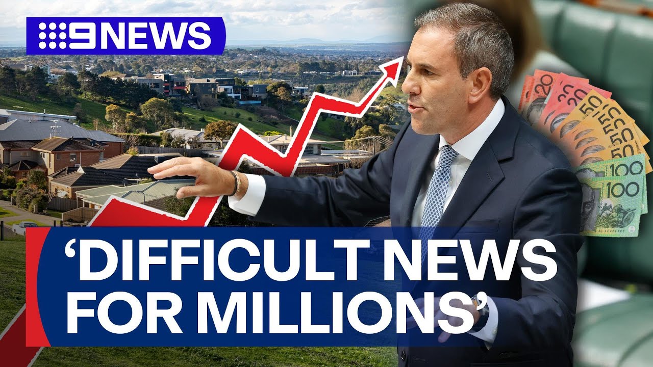 Mortgage holders have worst fears confirmed after RBA hikes cash rate | 9 News Australia