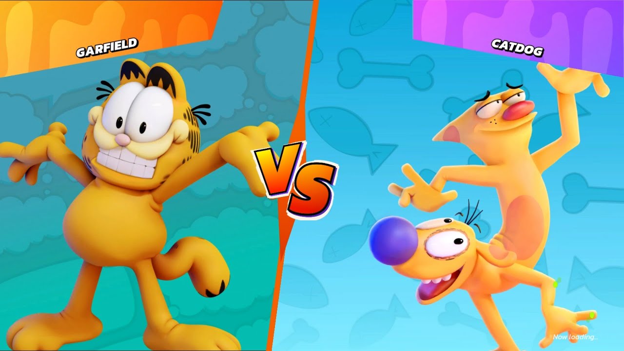 Nickelodeon All Star Brawl: Garfield VS CatDog