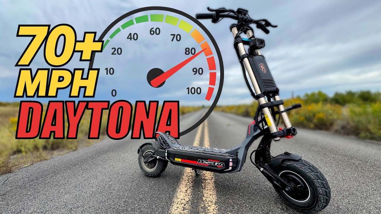 Самый мощный электросамокат: обзор Hooga Daytona