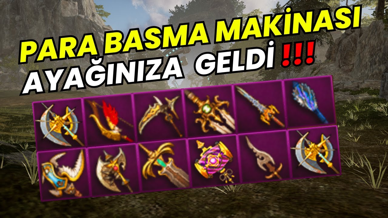 WEAPONCRAFTİNG REHBERİ TÜM DETAYLARI RİSE ONLİNE