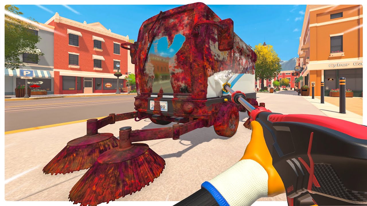 Скрытие улик в PowerWash Simulator 2