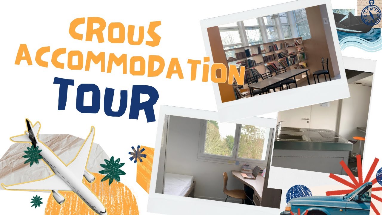 CROUS TOUR: 9m2 room and the facilities
