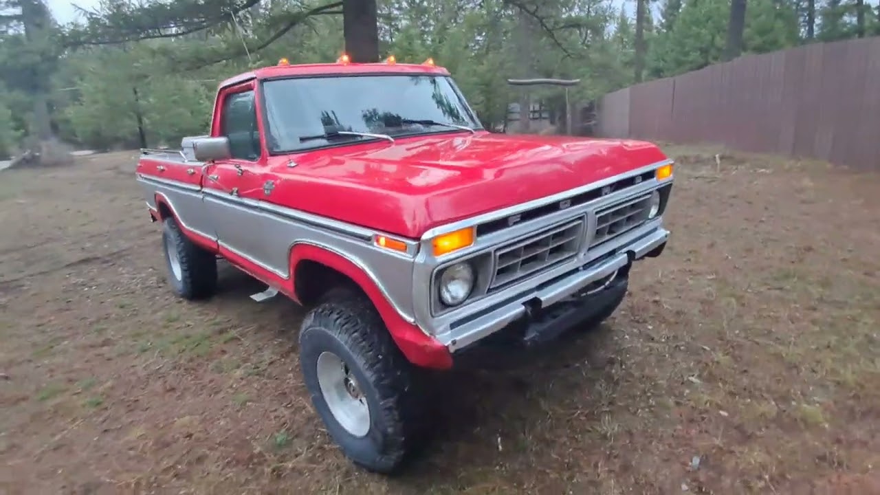 #fordfseries  1977 ford f250 4x4 highboy
