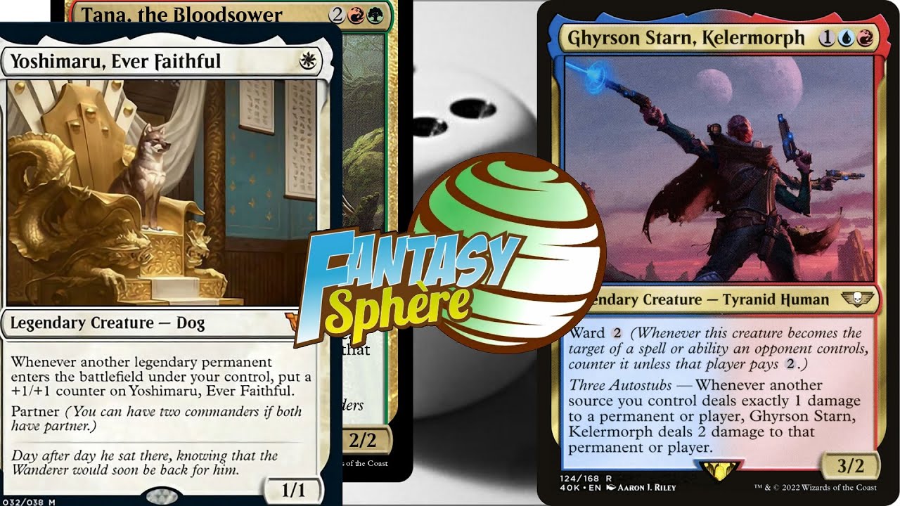 Yoshi Tana - Cédric Froger VS Ghyrson - Anthony Nunez - MTG EDH Duel Commander Cartes Magic