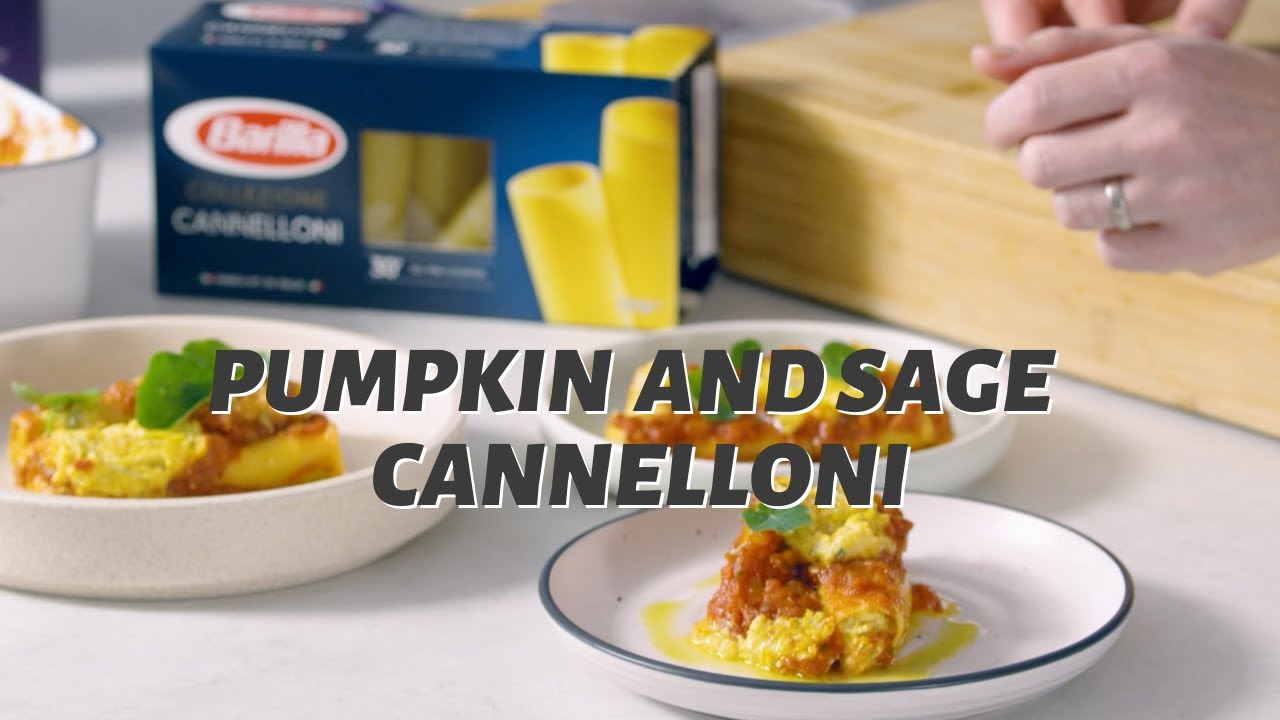 Pumpkin and Sage Cannelloni