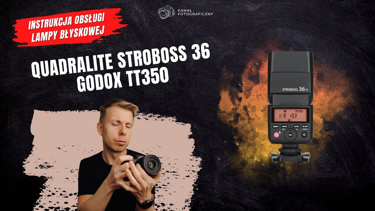 Lampa błyskowa Quadralite Stroboss 36 | Instrukcja Obsługi | Krok po Kroku
