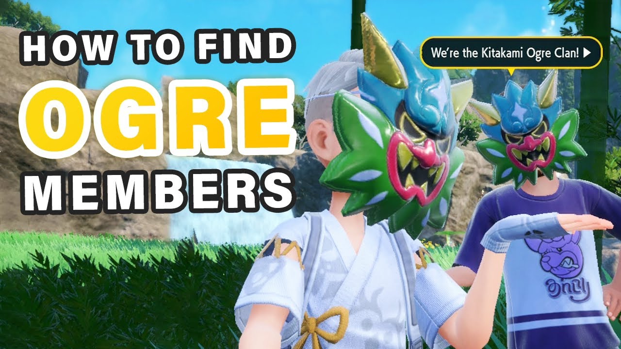 Where to Find All Kitakami Ogre Clan Member Battles ► Pokemon Scarlet & Violet