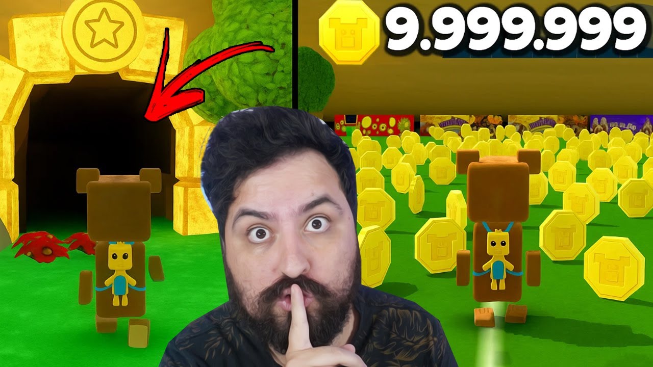 ATIVEI a CAVERNA DE MOEDAS INFINITAS em SUPER BEAR ADVENTURE... (NOVO LOCAL SECRETO)