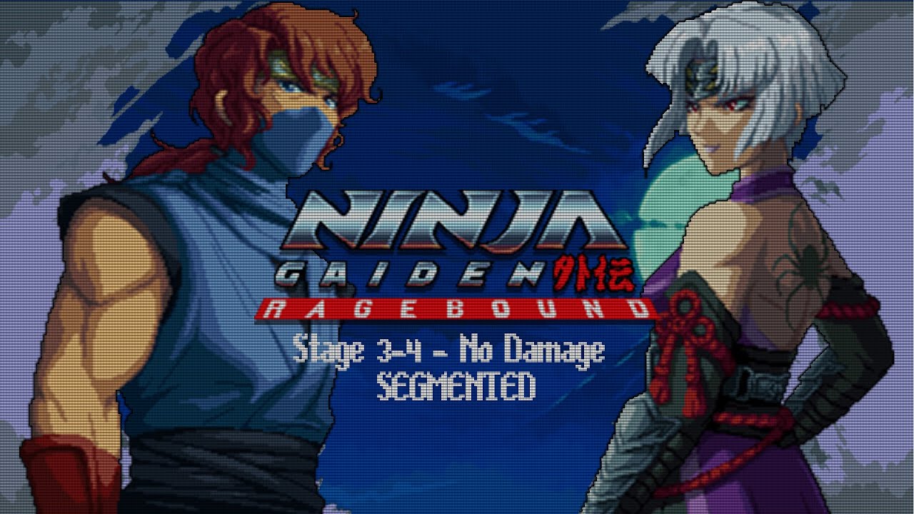 NINJA GAIDEN: Ragebound Demo - Stage 3-4 No Damage [Segmented]