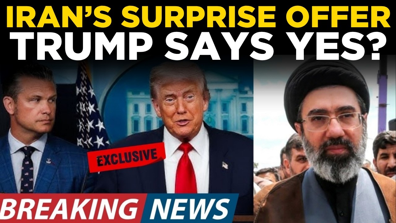 Breaking News LIVE: Trump Accepts Iran&rsquo;s Offer? US To Ditch Netanyahu? | Trump News LIVE | US News