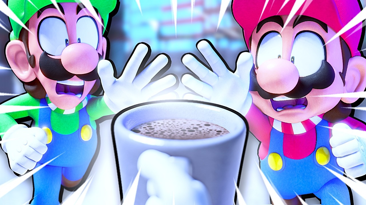 There's only ONE hot chocolate left Mario!