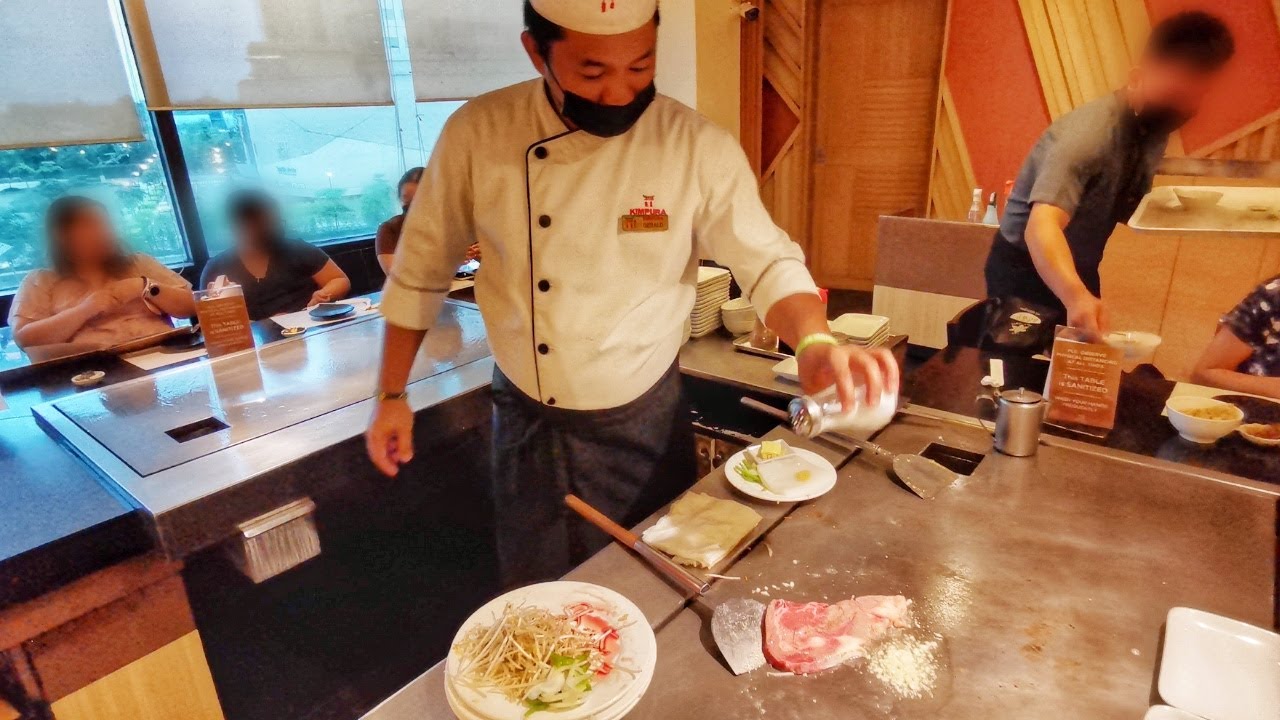 Kimpura Experience | US Angus Rib Eye, Japanese Fried Rice, Cuttlefish, Teppanyaki Style