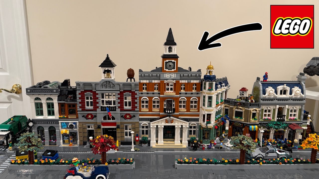 Создаю небольшой макет города из LEGO!