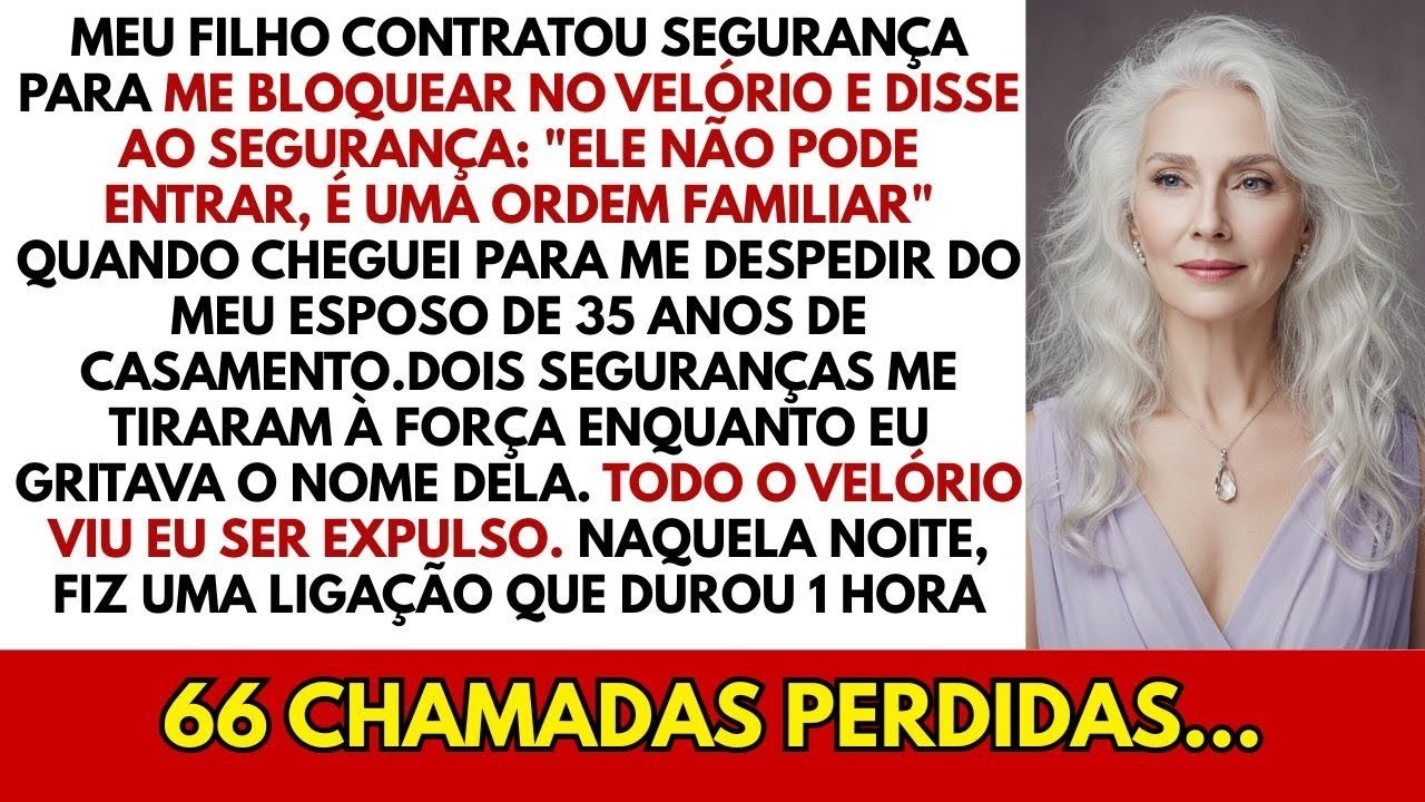 Meu filho colocou segurança no funeral do meu Marido: 
