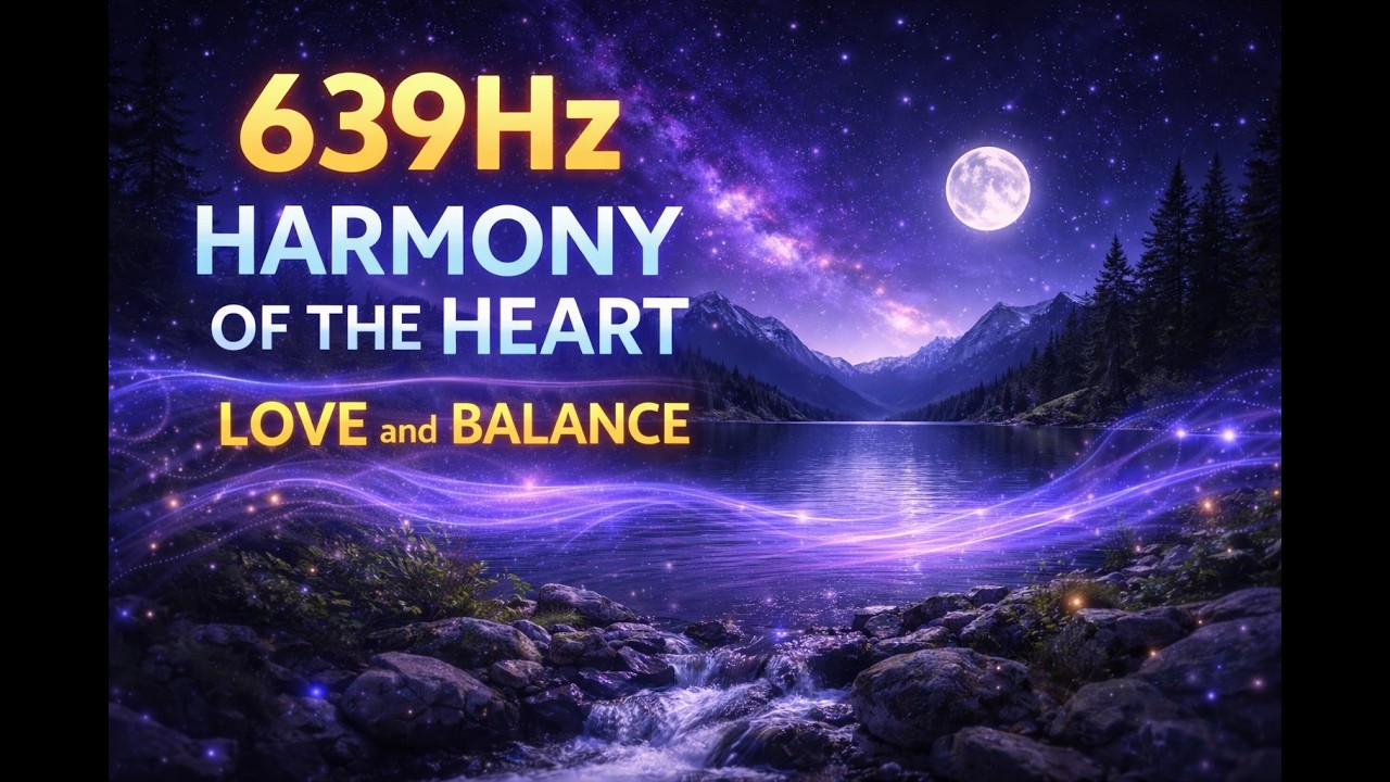 639Hz   Armonia del Corazon I Amor y Equilibrio