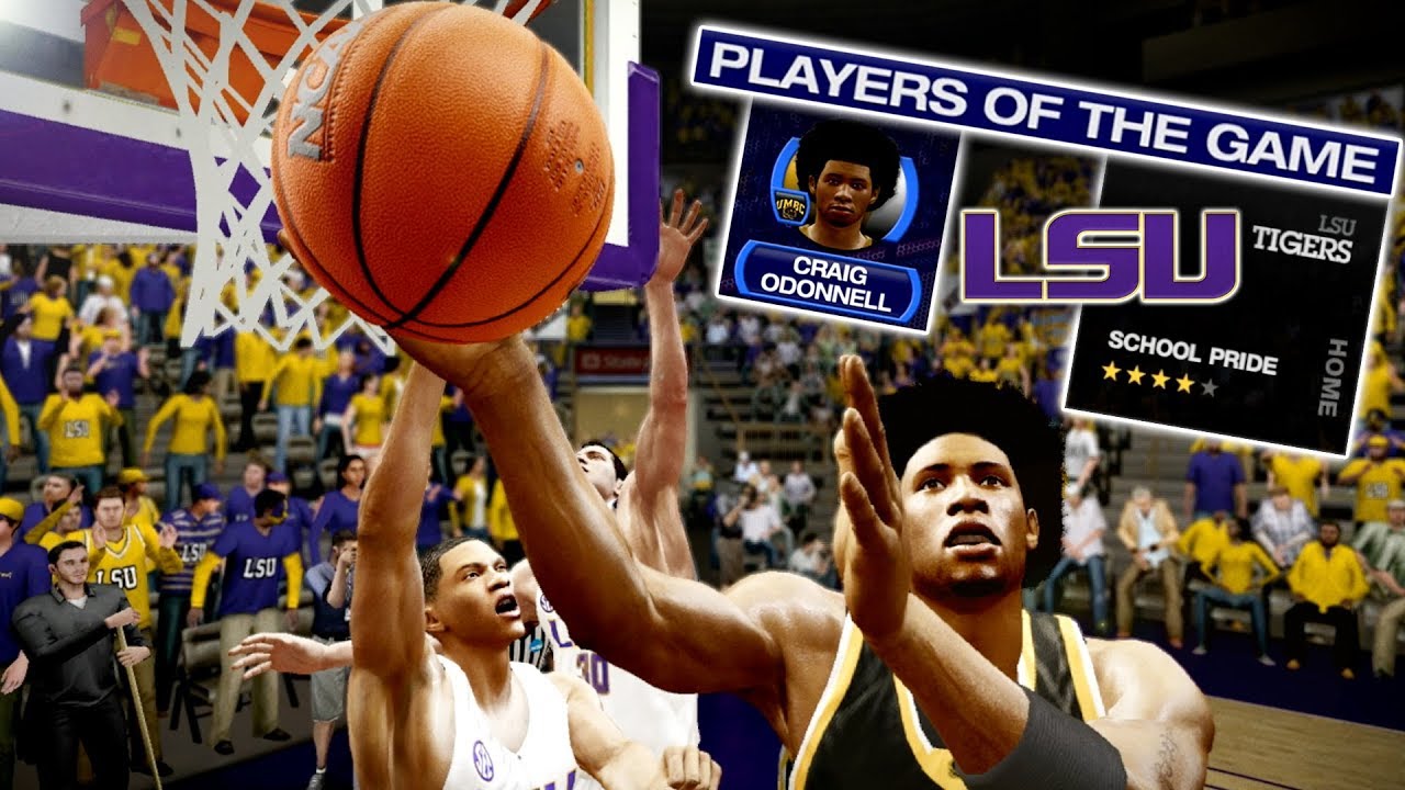 Крейг забил мяч сверху через троих! | NCAA Basketball 10 Dynasty, 4 серия (
