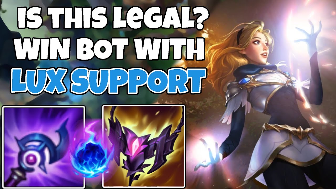 This is the most illegal support gameplay - AP Lux - 13.13