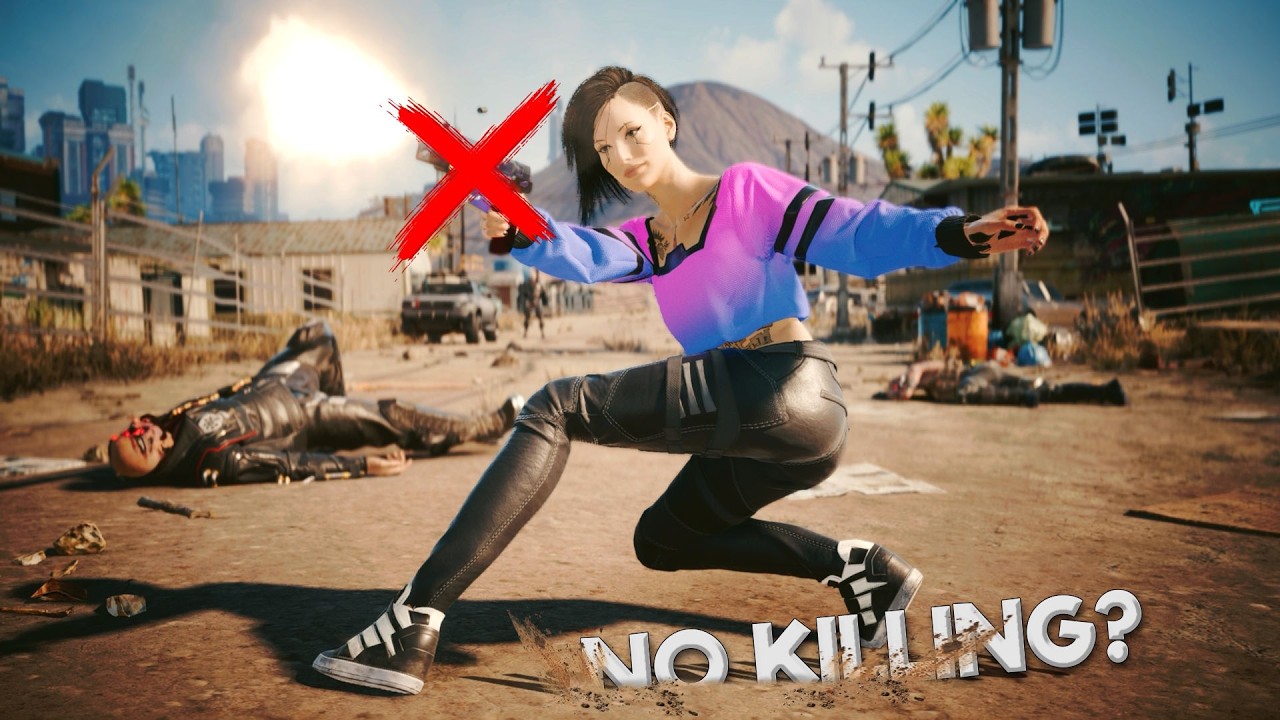 Can You Beat CYBERPUNK 2077 Without Killing Anyone?