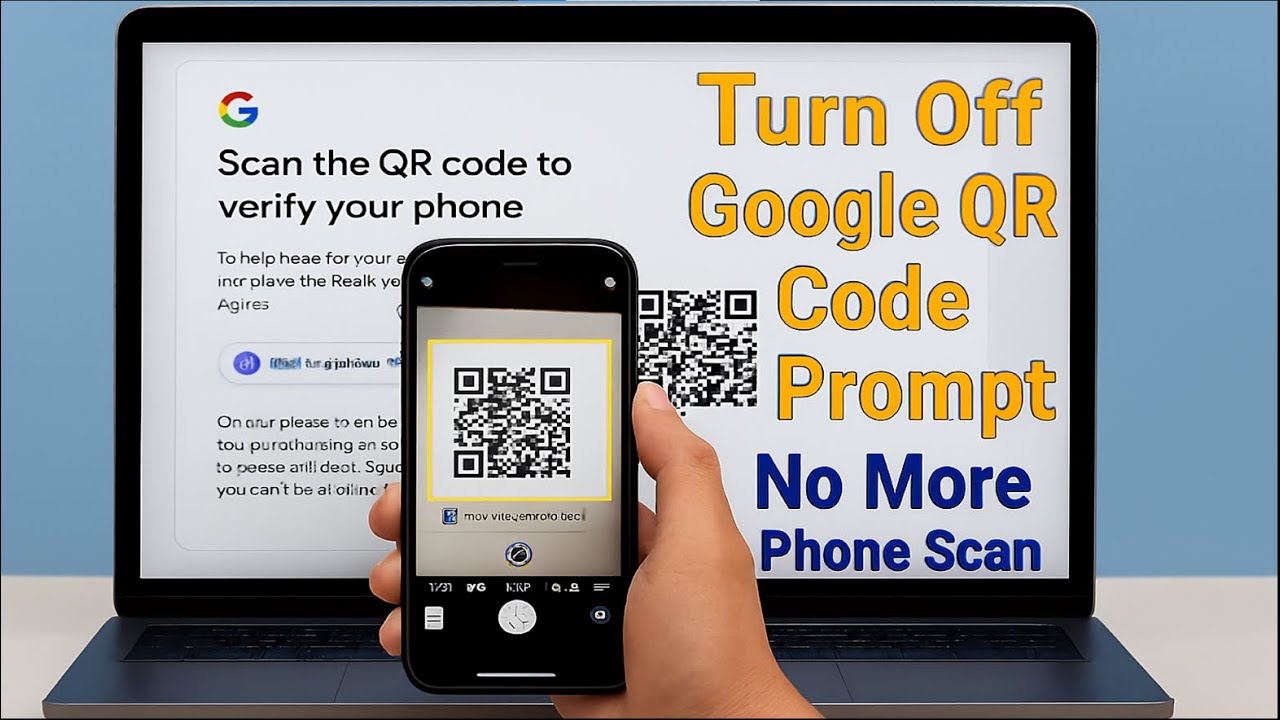 Stop Google Asking for QR Code Every Time | Turn off Google QR Code Prompt | No More Phone Scan