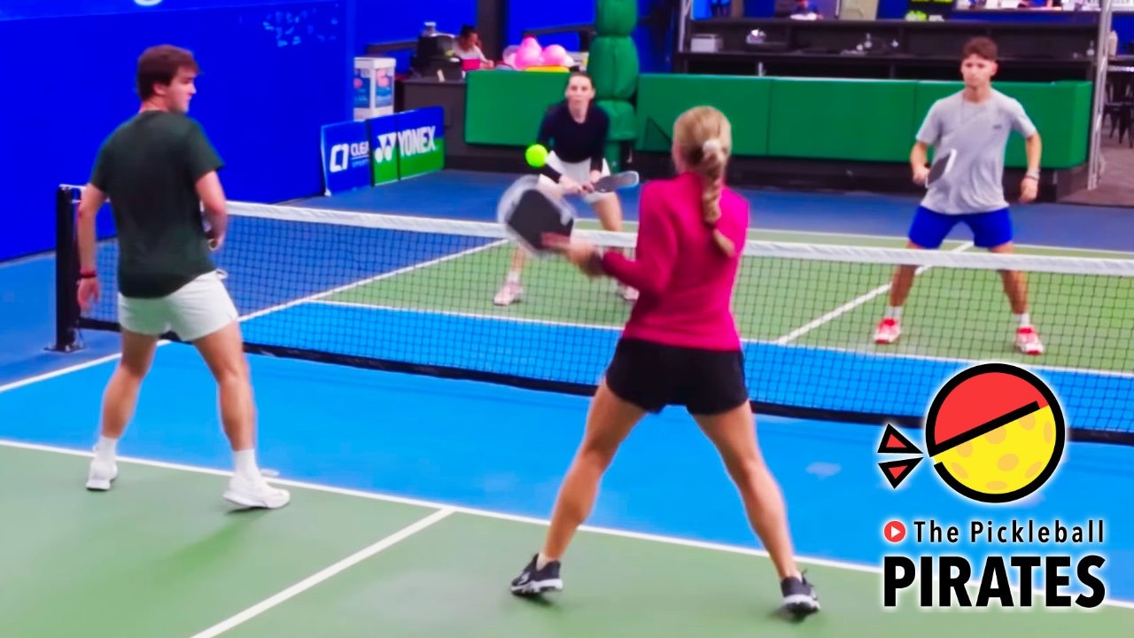 MLP-Style Mixed Doubles at Local Pickleball 4.5+ Team Tournament