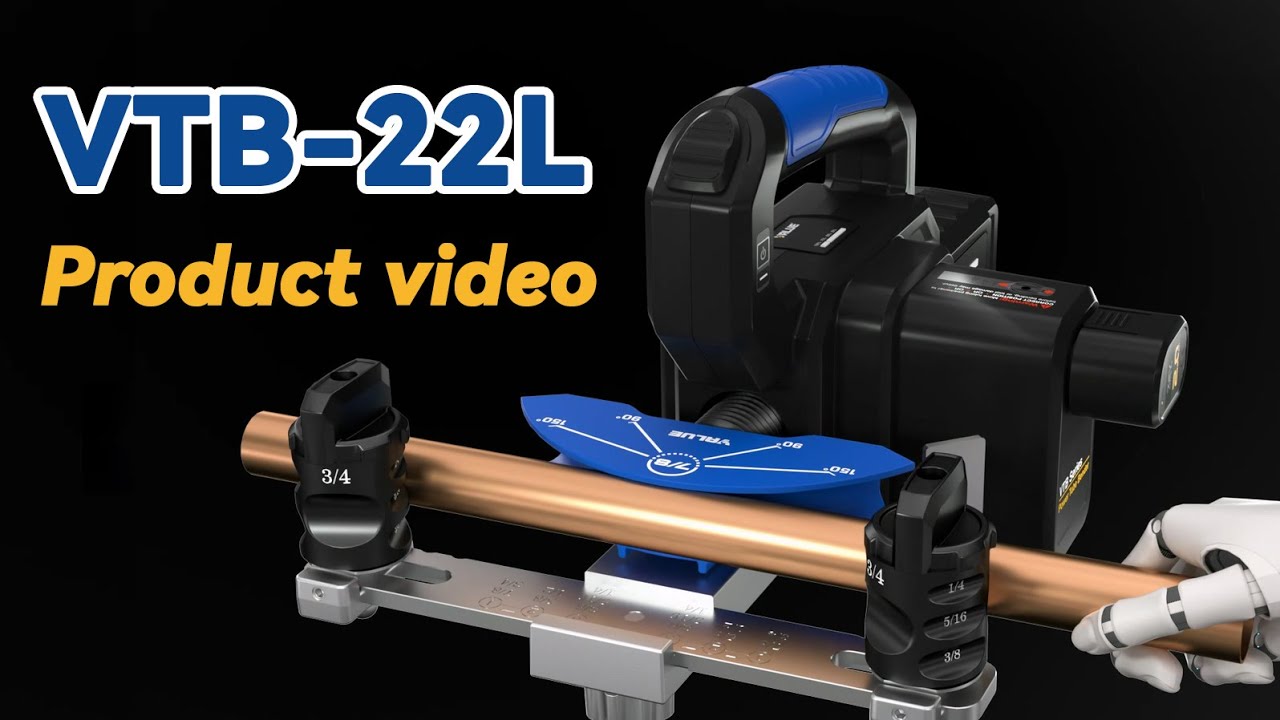 VALUE Power tube bender VTB-22L Product video
