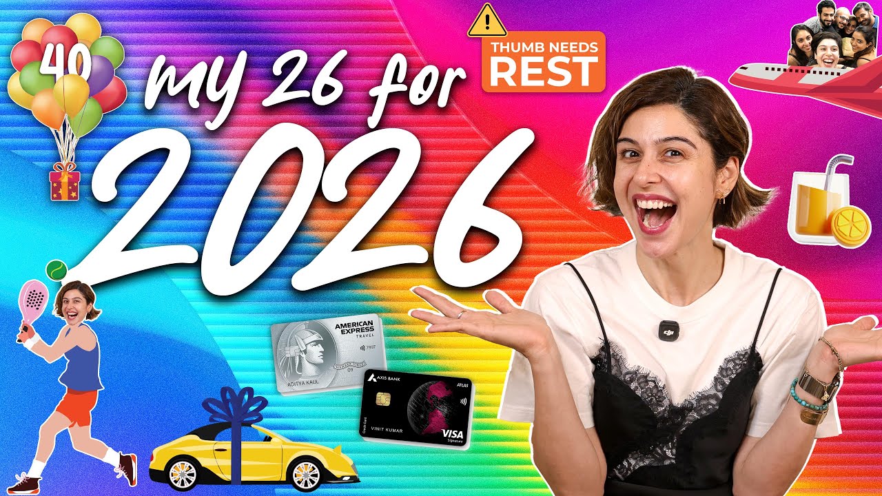 My 26 for 2026! Resolutions/Bucket List /Goals