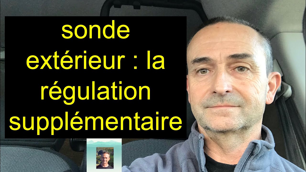 Chauffage : la sonde extérieur