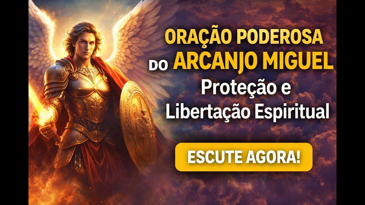 ORAÇÃO DA NOITE COM ARCANJO MIGUEL: Durma sob a Proteção dos Anjos e Acorde Renovado