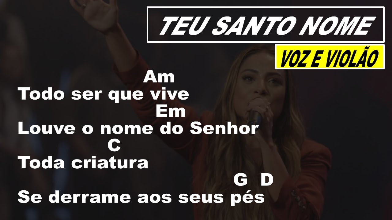 TEU SANTO NOME - Gabriela Rocha 