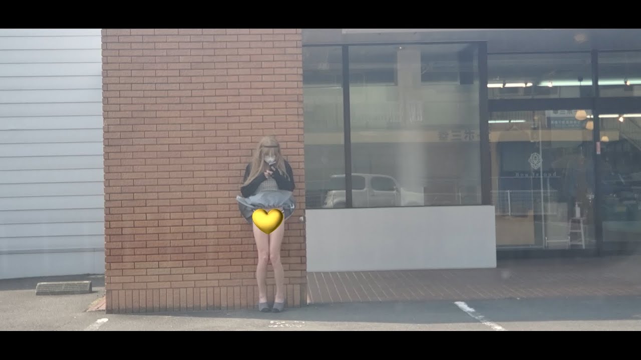 #windy #miniskirt #強風 #暴風 #ミニスカート 強風でミニスカカートを履くと。。。vol,9