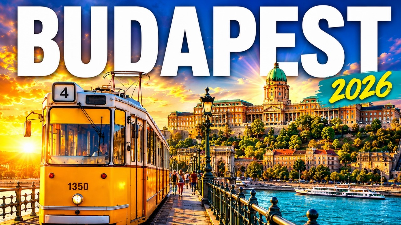 Best Things To Do in Budapest Hungary 2026 4K