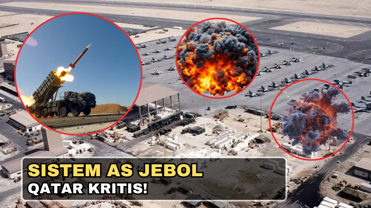 SISTEM PATRIOT AMERIKA TAK BERGUNA! IBU KOTA QATAR JADI TUJUAN RUDAL IRAN